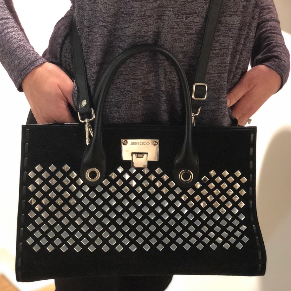 Jimmy Choo studded Suede Tote - Limited Edition - Picture 2 of 7